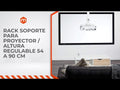 Rack Soporte para Proyector / Altura Regulable 54 a 90 cm
