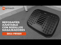Reposapíes Ajustable con Rodillos Masajeadores | SKU: FR1501