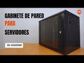 Gabinete de Pared para Servidores / 9 RU / 60x44x50 cm (Largo, ancho y alto)