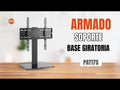 Soporte Base Giratoria para TV 32 a 55 Pulg / VESA Max 400x400mm / Carga 40 kg