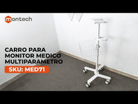 Carro para Monitor Medico Multiparametro | SKU: MED71