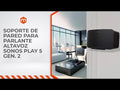 Soporte de Pared para  Parlante Altavoz SONOS PLAY 5 GEN. 2