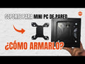 Soporte para Mini PC HP EliteDesk ProDesk Thin Client / Fijación en escritorio / Detras del Monitor o Pared