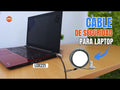 Cable de Seguridad para Laptop con Clave 4 dígitos / 2 Mt / Ranura Universal