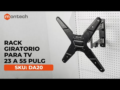 
                      Rack Giratorio para TV 23 a 55 Pulg | SKU: DA20
                    