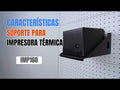 Soporte de Pared para Impresora Térmica / Medida 24x16 cm