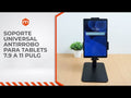 Soporte Universal Antirrobo para Tablets 7.9 a 10.5 Pulg