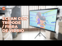 Características Ecran con Trípode - Fibra de vidrio