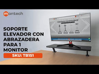 Soporte Elevador con Abrazadera para 1 Monitor | SKU: TB151