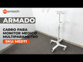 Instalación Carro para Monitor Medico Multiparametro | SKU: MED71