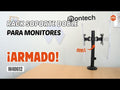 Rack Soporte Doble de Escritorio para Monitor 17 a 32 Pulg