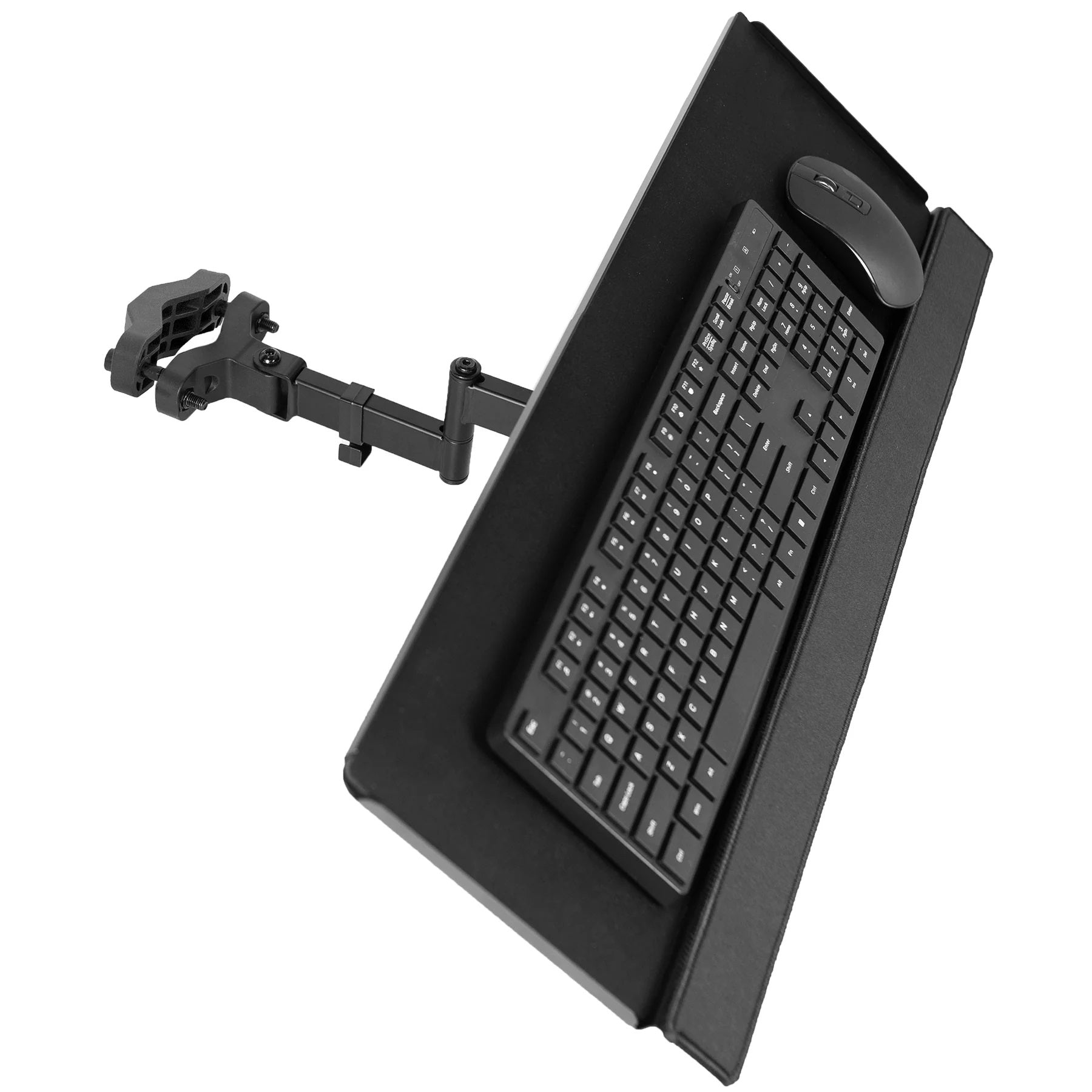 Bandeja para Teclado con Montaje en Tubo Poste