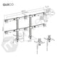 Rack Soporte de Escritorio para 6 monitores 17 a 32 Pulg