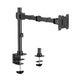 Rack  para Monitor 17 a 49 Pulg / Carga 20Kg / Brazo Largo