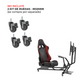 Butaca simulador PLAYSEAT para vídeo juegos de carreras para pantalla 32 a 50 Pulg