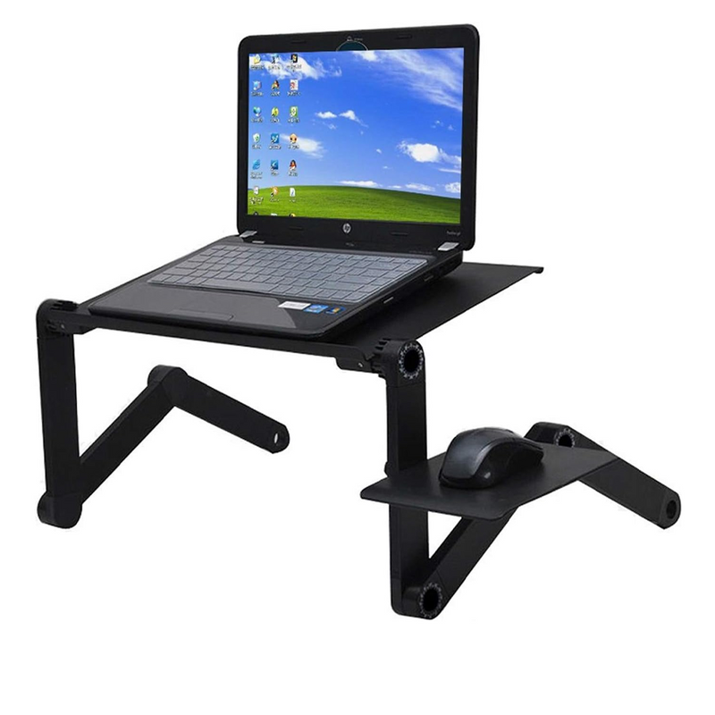 Mesa plegable portátil para ordenador portátil, soporte de