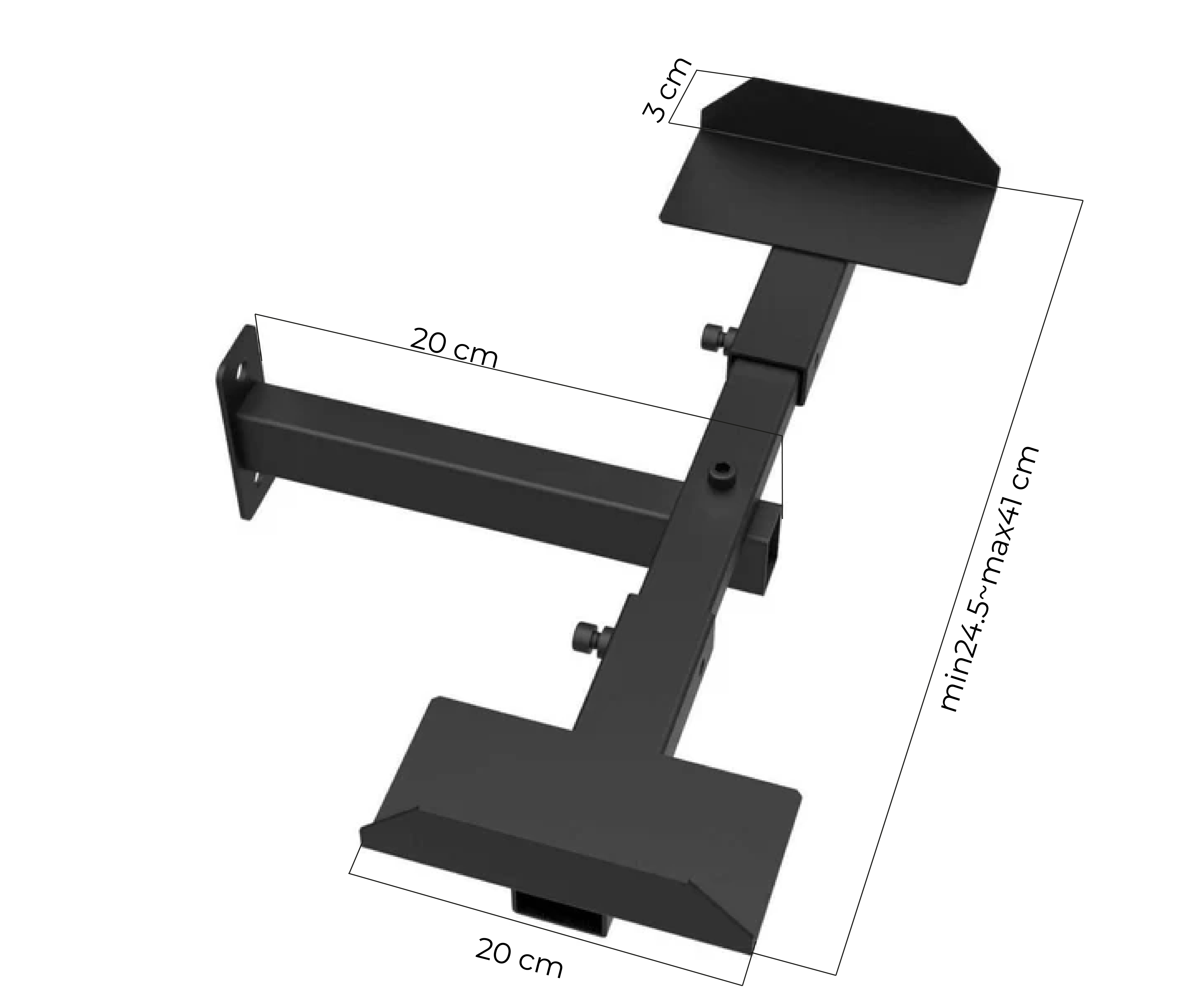 Repisa Metálica Para Bluray y Deco