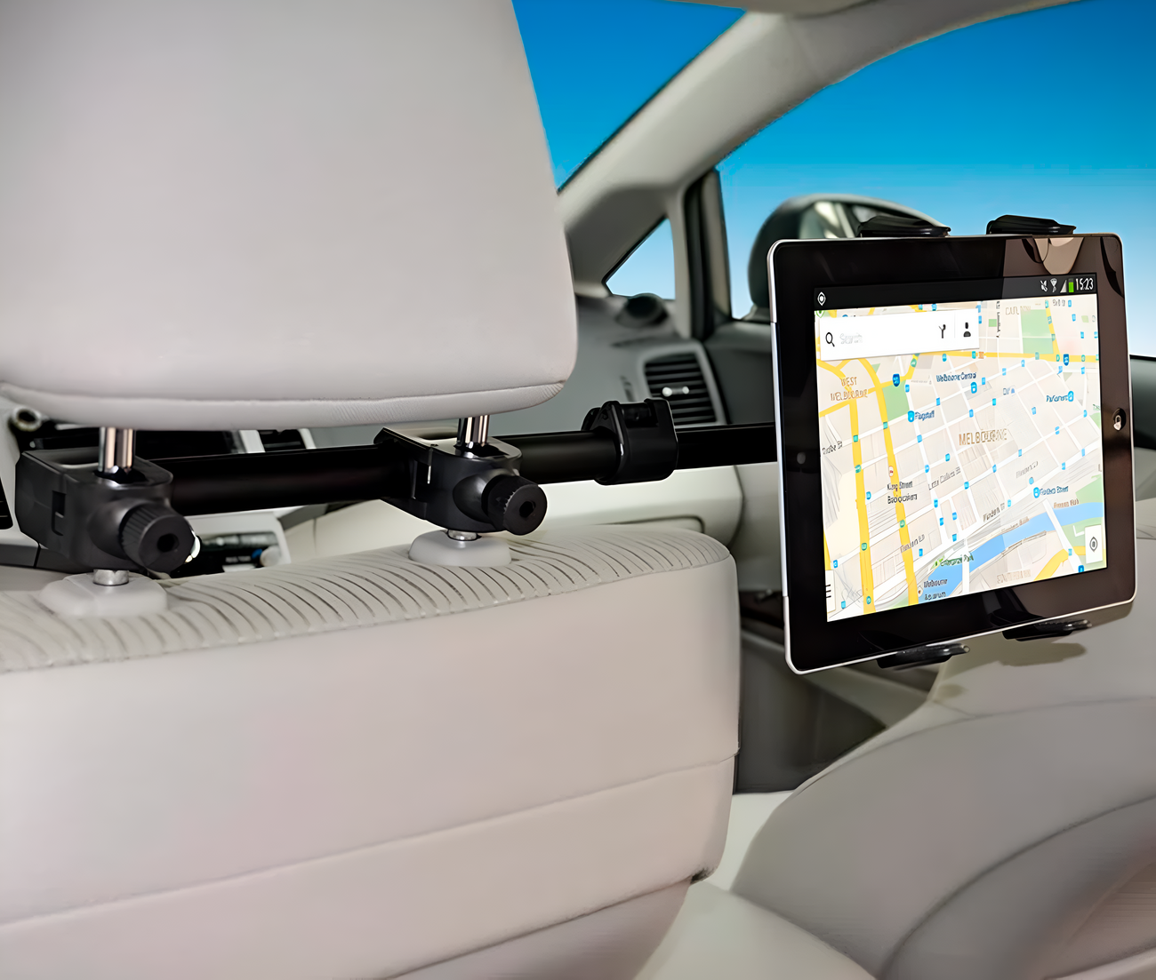 Soporte para Tablet  7 a 18.4 Pulg / Montaje en cabecera del asiento de auto