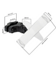 Soporte con Abrazadera para Tablet  7.9 a 12.5 Pulg / Antirrobo