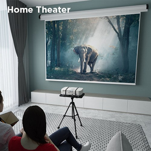 Soporte Trípode Pyle Para Proyector O Portátil – Ajustable, Plegable Y Estable De 76 A 140 Cm – Ideal Para Presentaciones Y Cine En Casa