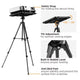 Pedestal Trípode Portatil para Proyector / Altura Regulabre 47~91 cm