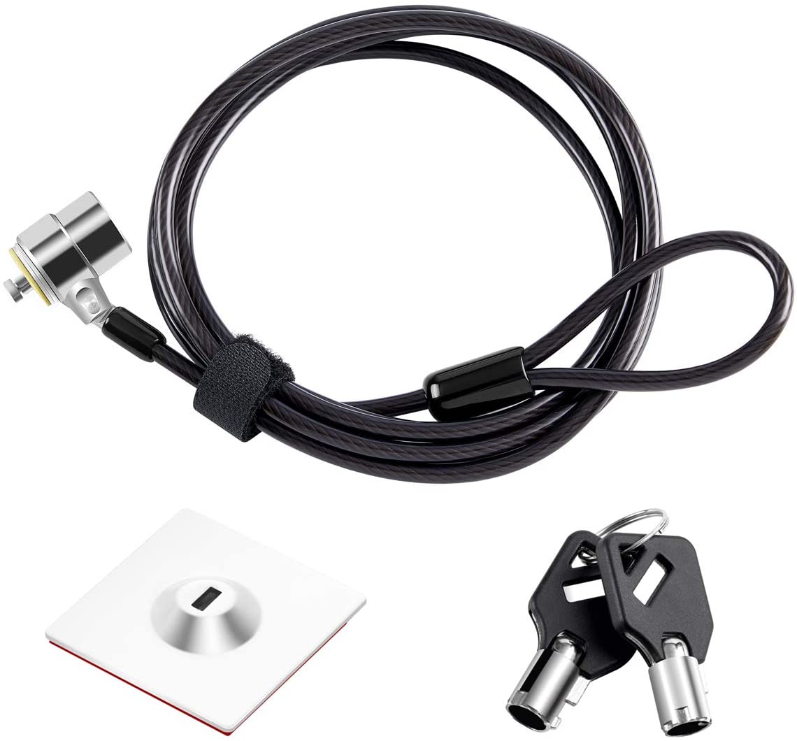 Cable de Seguridad para Celular / Tablet / Incluye Placa adhesiva y Llave codificada