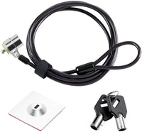 Cable de Seguridad para Celular / Tablet / Incluye Placa adhesiva y Llave codificada