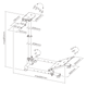 Soporte plegable para Volante de Carreras con Palanca de Cambios
