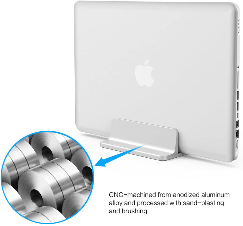Soporte Base de Aluminio para Laptop - Ancho Ajustable