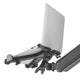Rack Soporte de Escritorio para Laptop hasta 11 a 15.6 Pulg / Gas Spring Hidraulico