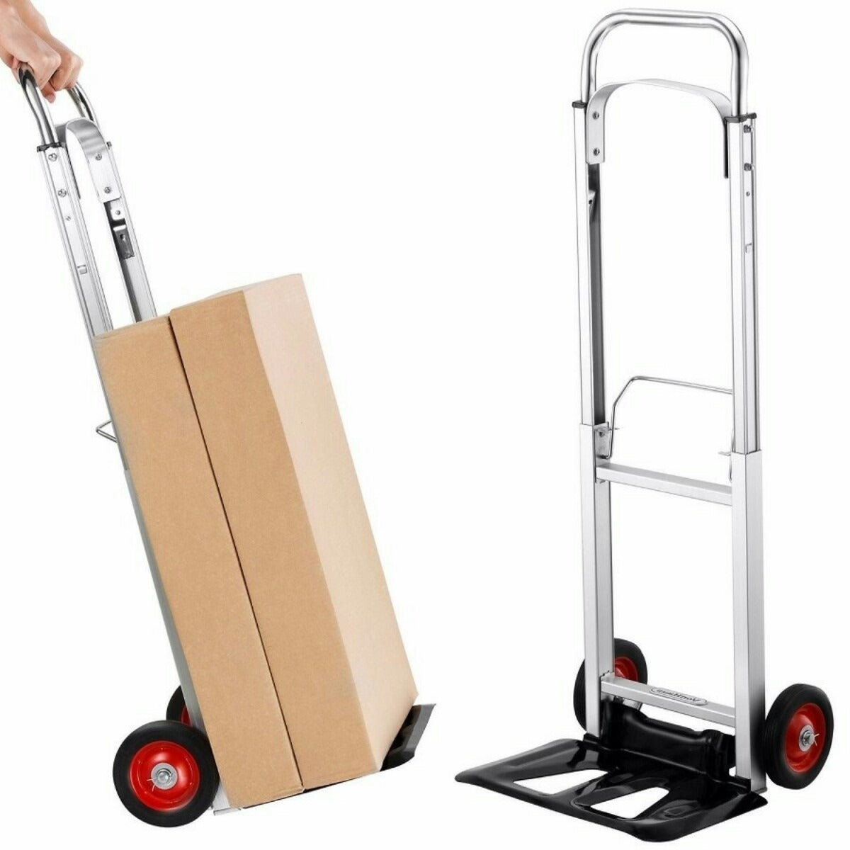 Coche carreta Plegable de Aluminio- Carga 90 Kg