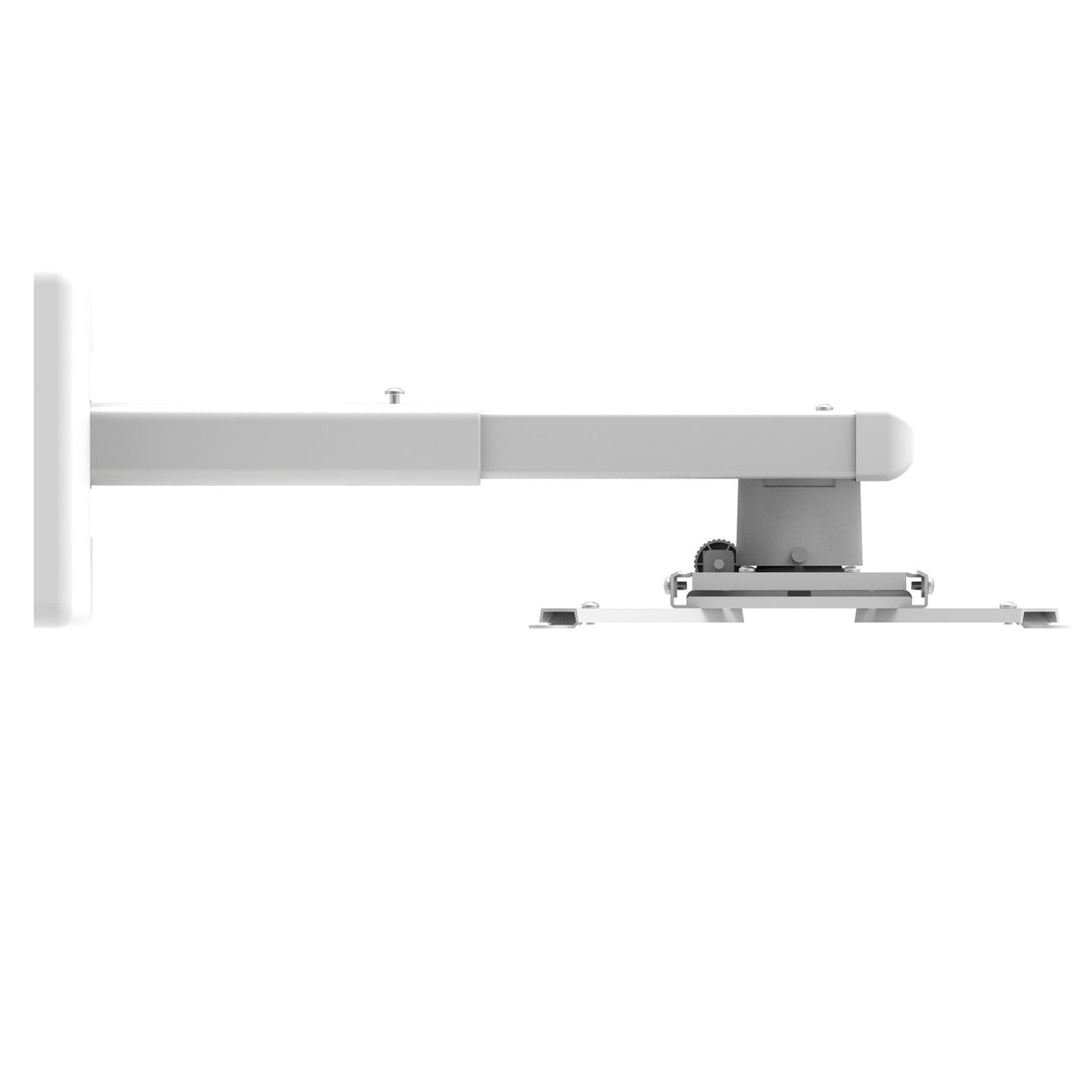 Rack Soporte para Proyector Tiro Corto para Pared / Brazos telescópicos ajustables 26 a 43cm
