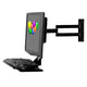 Rack Giratorio Para Monitor 13 a 27 Pulg y Soporte para Teclado