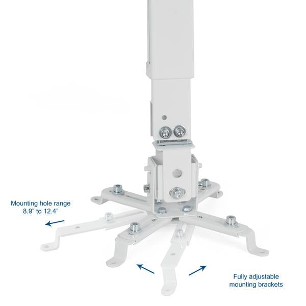 Rack Soporte para Proyector Para Techo y Pared / Regulable 43 - 65 cm