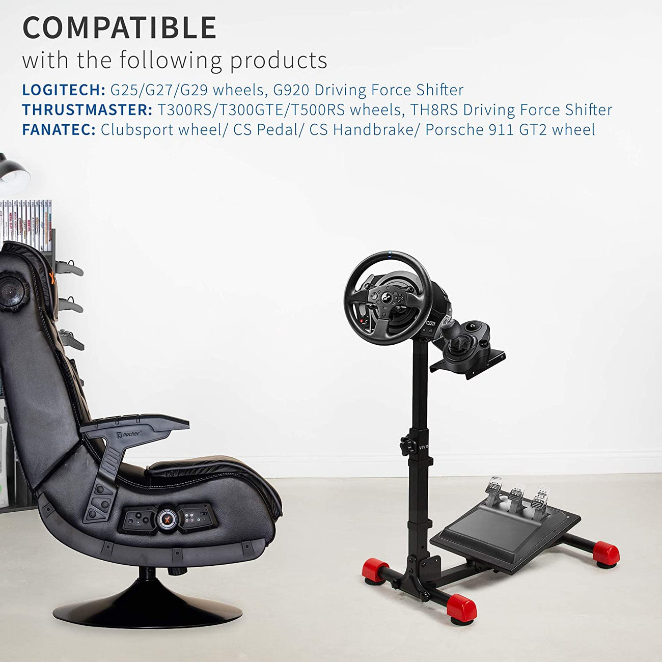 Soporte Plegable para Volante Timon Pedal y Palanca de cambio