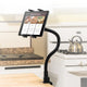 Soporte de escritorio o mesa con cuello Flexible 64 cm para tablet 7 a 18.4 Pulg / Abrazadera tipo Prensa