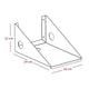 Soporte de Pared para Impresora Térmica / Medida 24x16 cm
