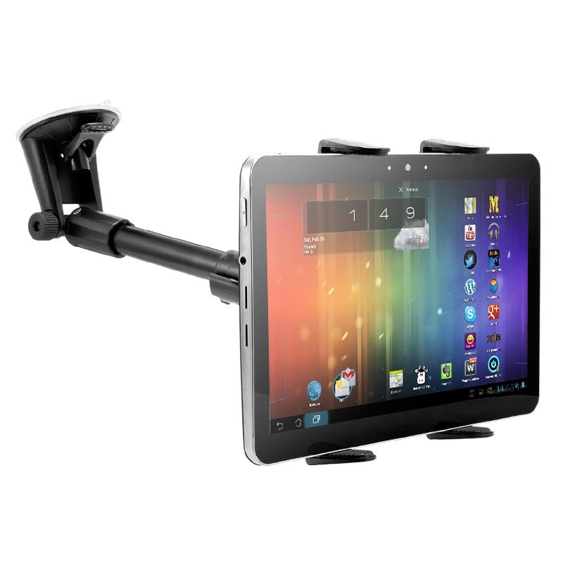 DigiMo - Soporte para tablet de coche [extensión telescópica], soporte para  parabrisas de automóvil o soporte para parabrisas de automóvil para todos