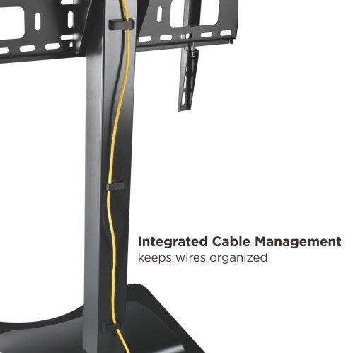 Soporte pedestal de altura regulable para TV