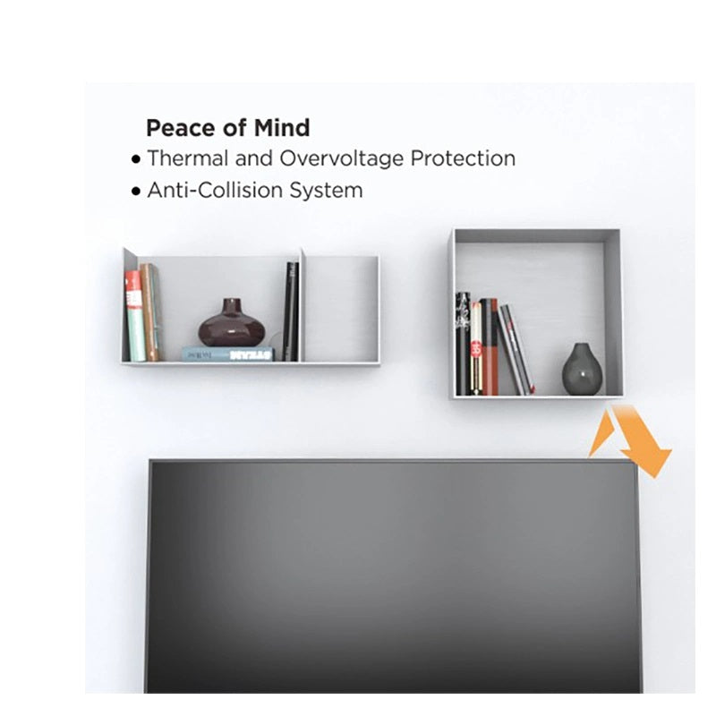 Pedestal Eléctrico Motorizado con Control Remoto para TV 37 a 75 Pulg / VESA Max 600x400mm / Carga 50 kg