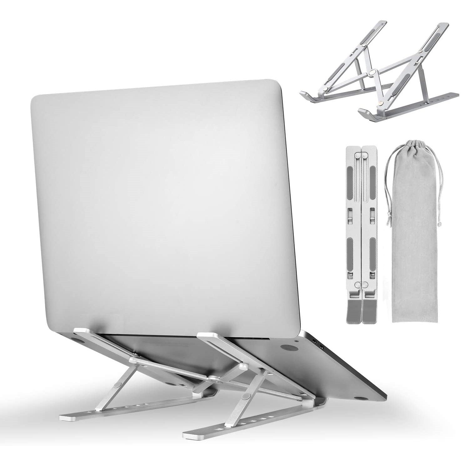 Soporte Portátil Plegable De Aluminio Para Laptop iPad Mac