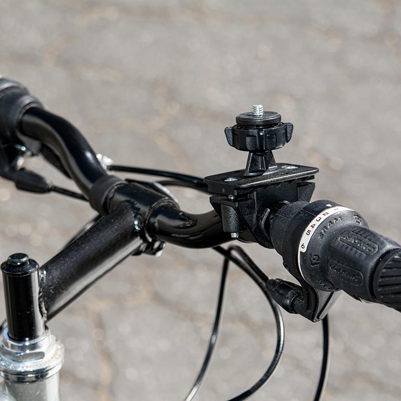 Soporte para cámaras Canon Sony Samsung Panasonic Nikon / Montaje en bicicleta o motocicleta