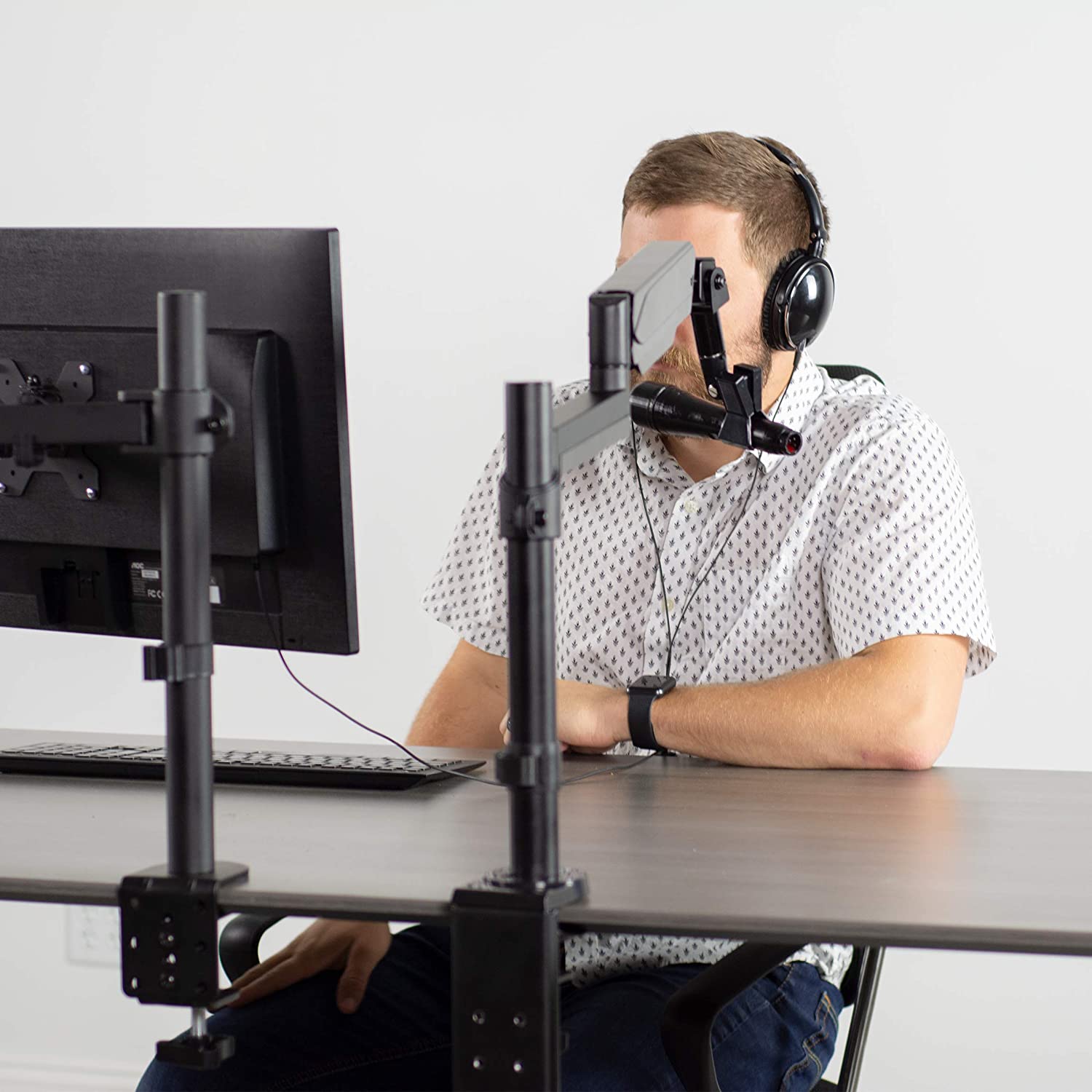 Rack Soporte Brazo Universal Para Micrófono Rode Blue Yeti HyperX Shure Razer