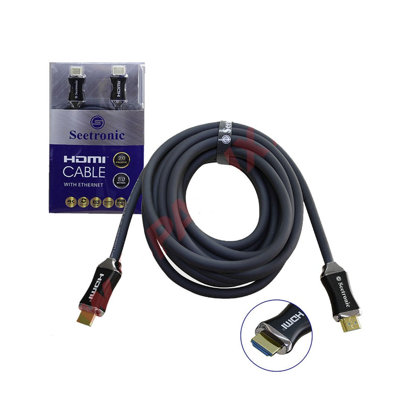 Cable de Poder de 3 Mts / Conector Tipo 8 / Certificación UL / 18 AWG /  Ideal para Rack TV de brazo largo