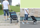 Coche de Mercado Plegable con Bolsa - Carga 35kg - Aluminio