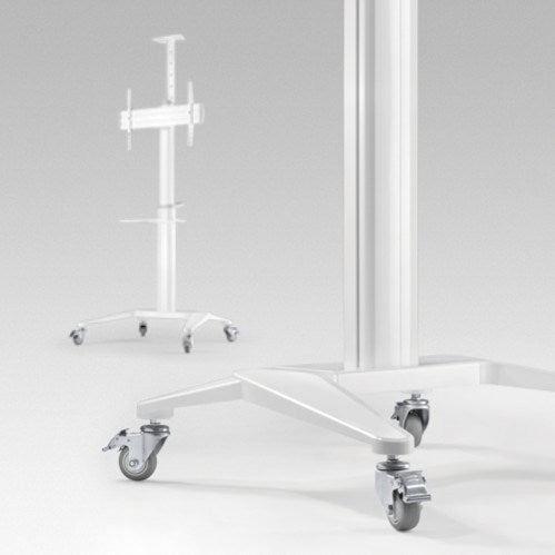 Pedestal Aluminio para TV  37 a 70 Pulg - Rotación 90° - Vesa Max 600 x 400mm
