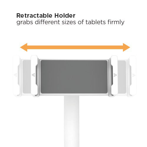 Pedestal Parante de Suelo Universal para Tablet, Celular de de 4,7''-12,9''