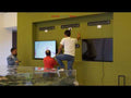 Soporte Videowall con sistema Push para TV Monitor 37 a 70 Pulg / VESA Max 600x400mm / Carga 45 kg / Horizontal / Perfil Min 68mm