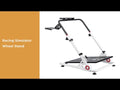 Soporte plegable para Volante de Carreras con Palanca de Cambios