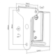 Rack Soporte de Pared para Parlante Altavoz SONOS PLAY 3
